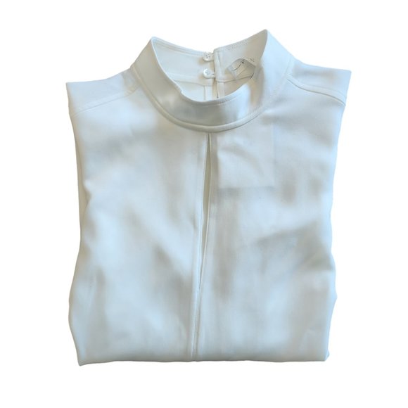 A.L.C. Marina Keyhole Crepe Blouse Size 2 New - Picture 10 of 11